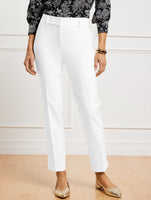 Hampshire Straight Ankle Pants - Lined