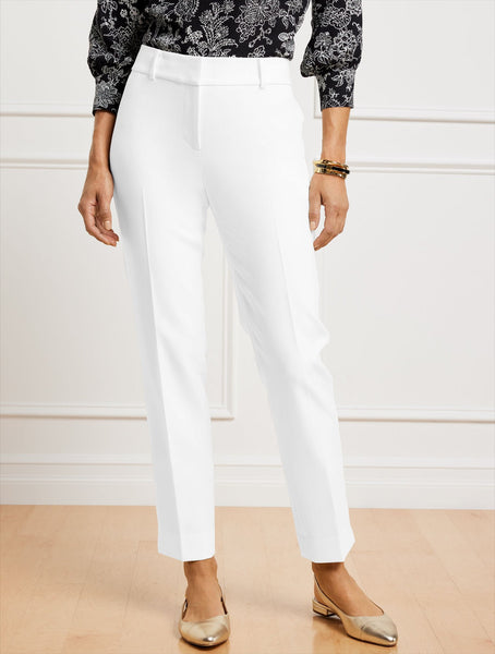 Hampshire Straight Ankle Pants - Lined