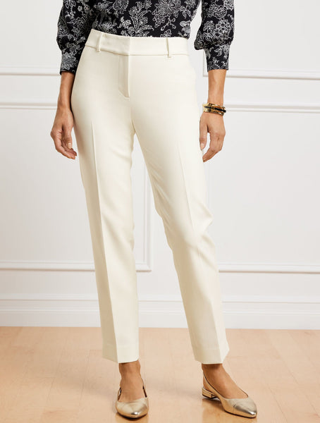 Talbots Hampshire Straight Ankle Pants - Lined