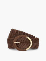 Braided Suede Belt