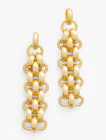 Rolo Mesh Drop Earrings