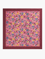 Gathered Leaves Square Scarf
