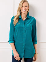 Corduroy Boyfriend Shirt