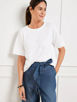 Boxy Crewneck Tee
