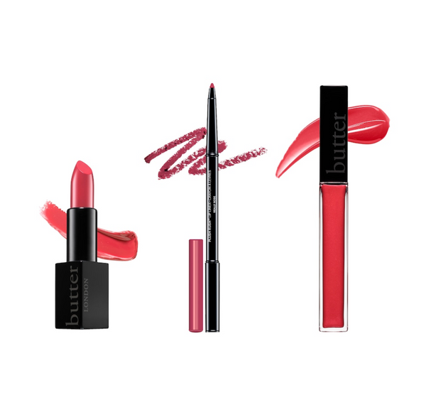 Butter London 3-Piece Plush Rush Lip Set
