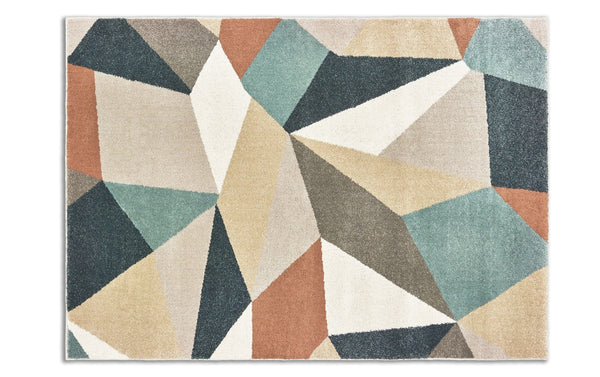 Technicolor 5'3" x 7'3" Rug