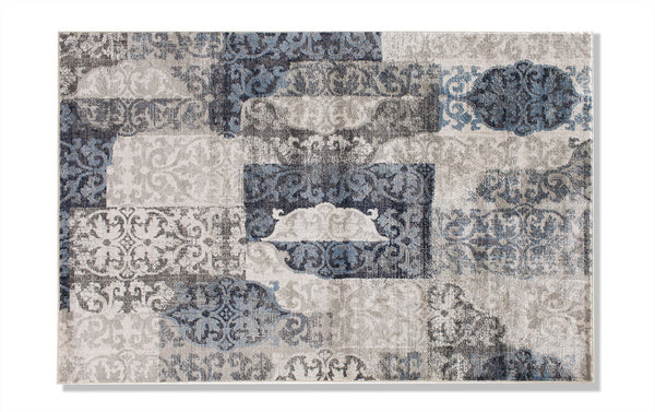 Faded Blues 5' x 7'6" Rug