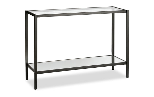 Tera Black Console Table