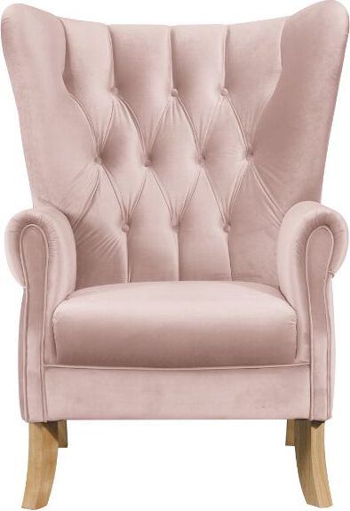 Adonis Accent Chair 34" Blush Pink