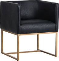 Kwan Lounge Chair - Vintage Black Black