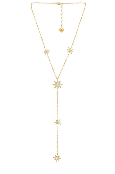 Barcha Lillian Burst Lariat Necklace