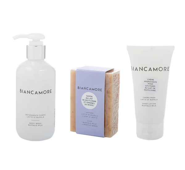 Biancamore Buffalo Milk 3-Piece Set