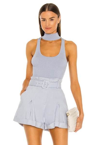 JONATHAN SIMKHAI Margot Compact Cut Out Tank