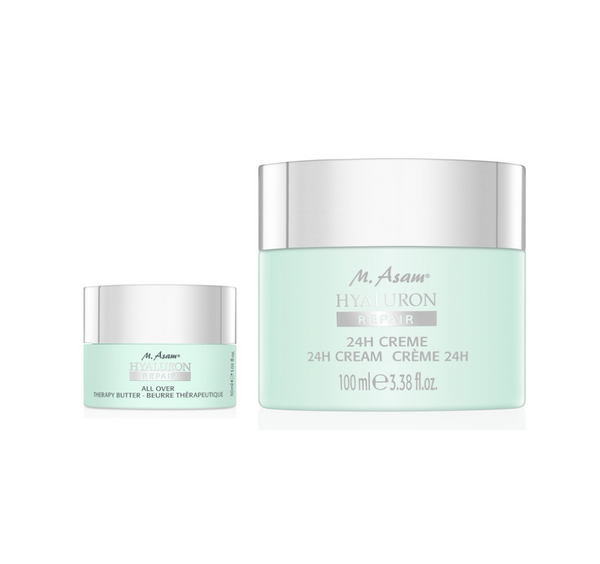 M. Asam Hyaluron Repair 24H Cream & All Over Therapy Butter