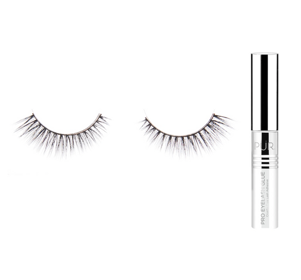 PÜR Pro False Lashes with Lash Glue