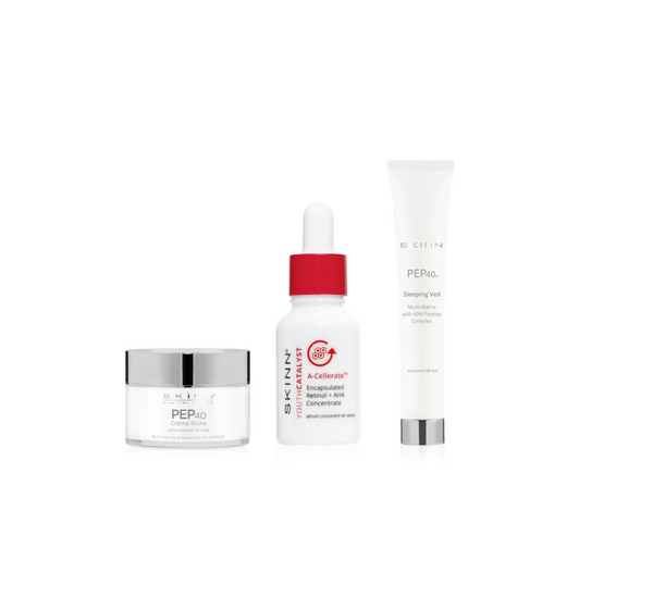 SKINN Pep-40 Overnight Essentials
