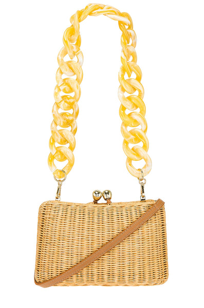 Serpui Charlotte Wicker Bag