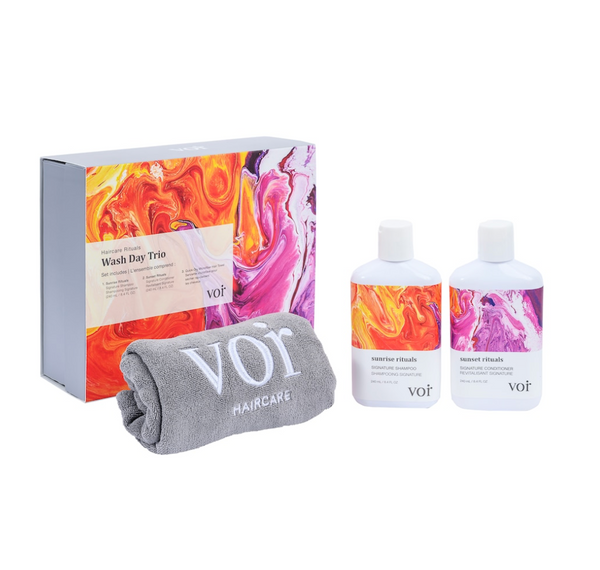 Voir Haircare Rituals, Wash Day Trio