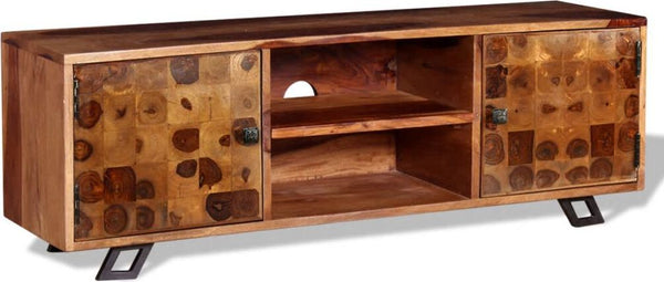 A1 TV Cabinet Solid Sheesham Wood 47.2"x11.8"x15.7" Brown