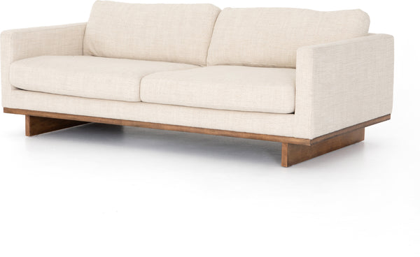 Everly Sofa 84" Irving Taupe & Antique Cocoa