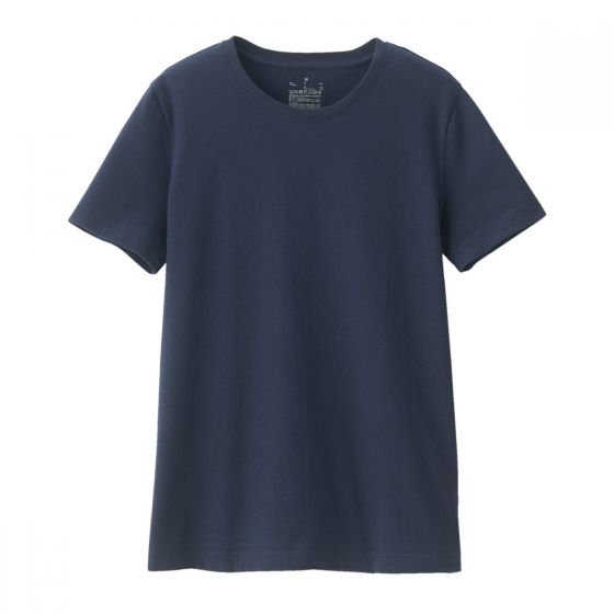 Organic Indian Cotton Jersey Crew Neck Short Sleeve T-shirt